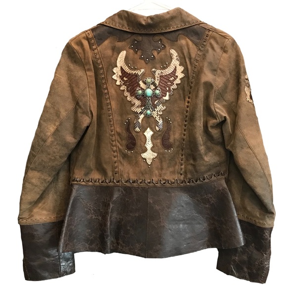 Corral Jackets & Blazers - Corral Boots Authentic Calf Skin Jacket Med